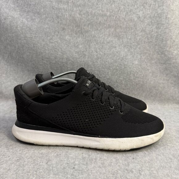 Kizik Shoes Mens Size 10 Athens‎ Black & White Step in Comfort Recovery Sneakers - Picture 4 of 10